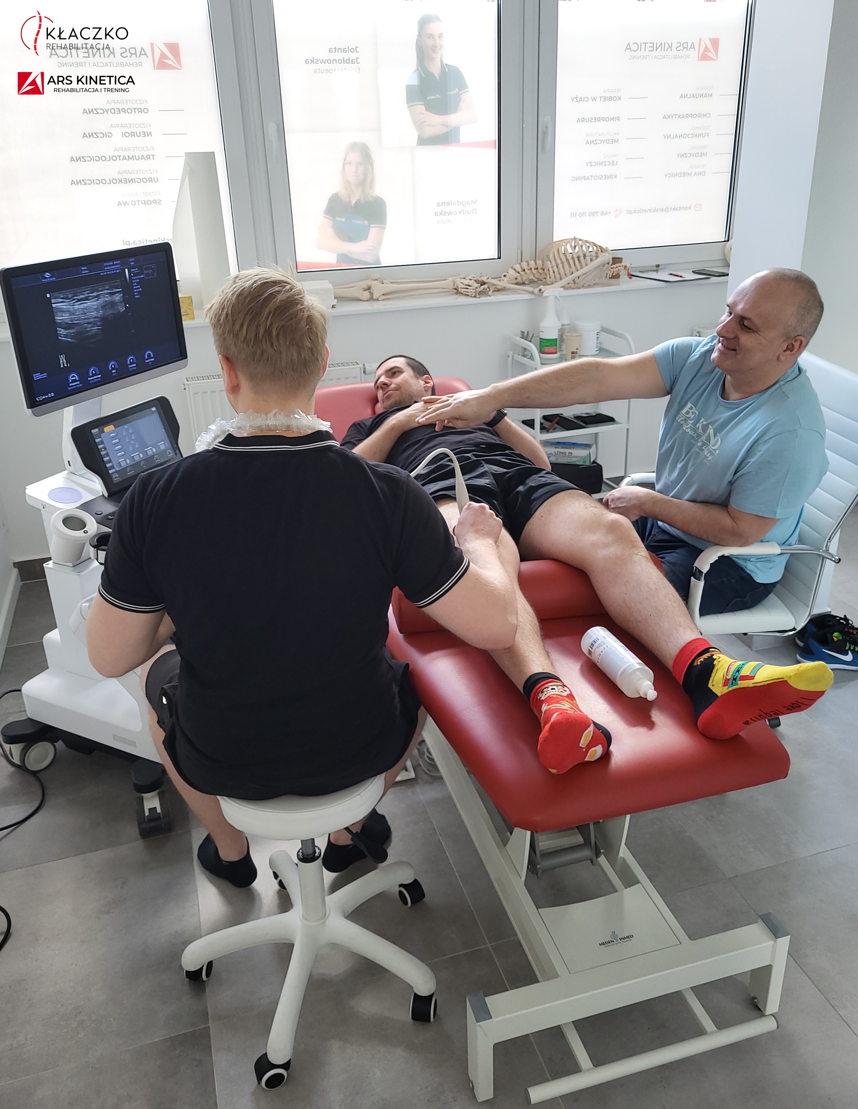 Diagnostyka USG i terapia w gabinecie KINEZ